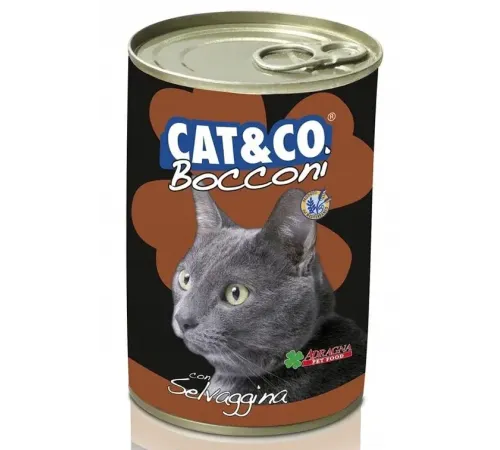 Adragna Cat&Co Кусочки дичи в соусе, 405 г
