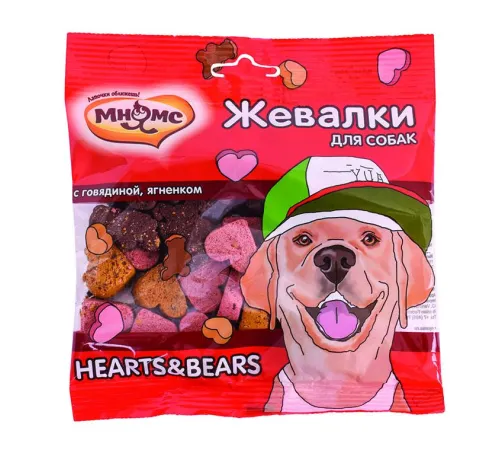 Мнямс Жевалки HEART&BEARS, 150 г
