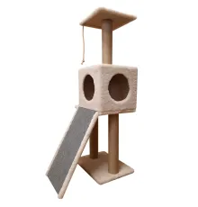 Bast Игровой комплекс Альфа джут 1,10 м, бежевый