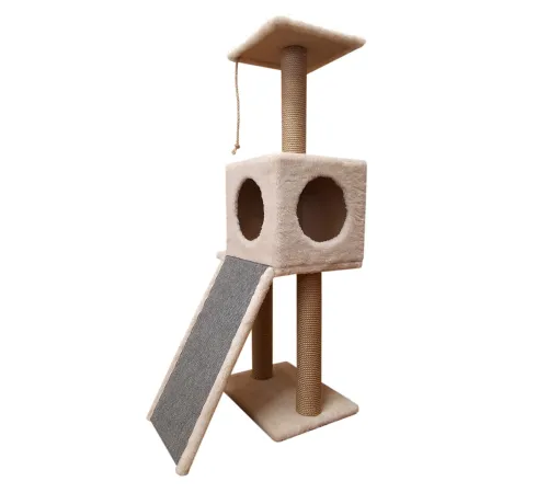 Bast Игровой комплекс Альфа джут 1,10 м, бежевый