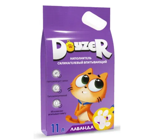 Doyzer Наполнитель силикагелевый (лаванда), 11 л