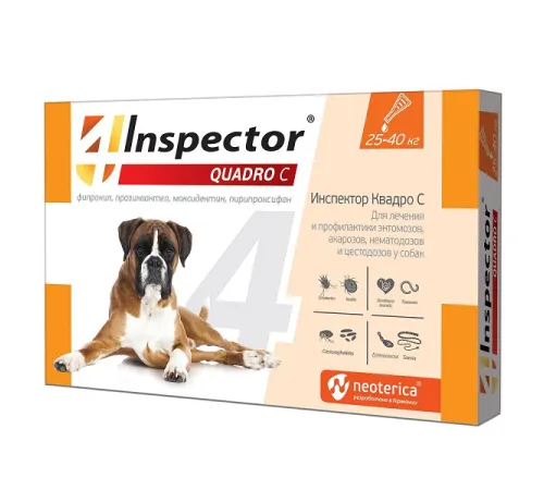 Экопром Inspector Quadro C для собак, 25-40 кг