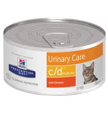 Hill's c/d Multicare Urinary Care для кошек с курицей, 156 г