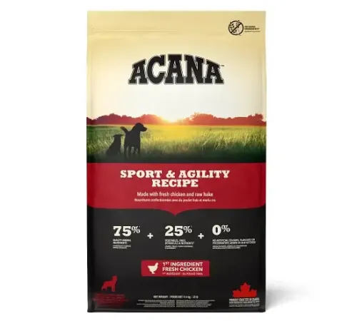 ACANA Sport & Agility Recipe, 11,4 кг