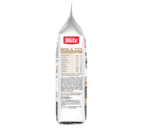 BLITZ Classic Adult Mini & Toy (Курица, рис) 500 г