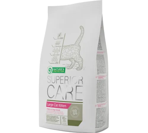 Nature's Protection Large Cat Kitten, 15 кг