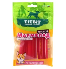 ТИТБИТ Мармелад мясной с телятиной для собак, 120 г