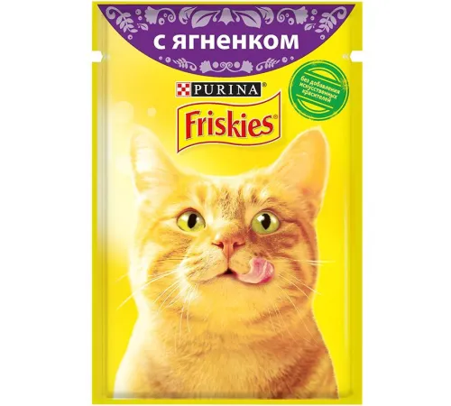 Friskies для кошек (Ягненок в подливе) 85 г х 10 шт