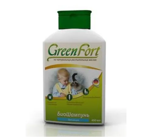 Экопром GreenFort Премиум БиоШампунь для котов 400 мл