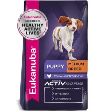 Eukanuba Puppy Medium Breed (Птица), 800 г