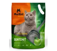 Murkel Наполнитель бентонитовый (Яблоко), 5 л/4 кг
