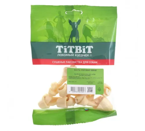 ТИТБИТ Кость узловая мини, 28 г
