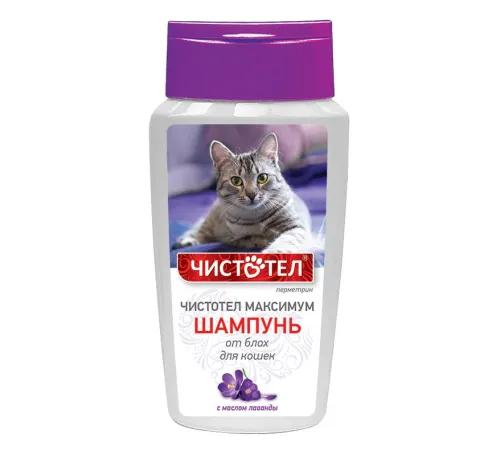 Чистотел Максимум Шампунь для кошек, 180 мл