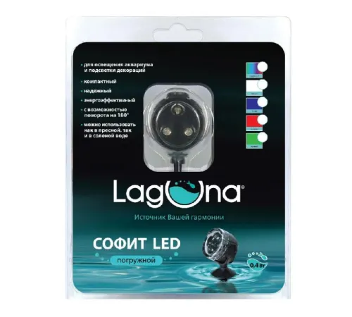 Laguna Софит погружной, 0,4Вт, белый