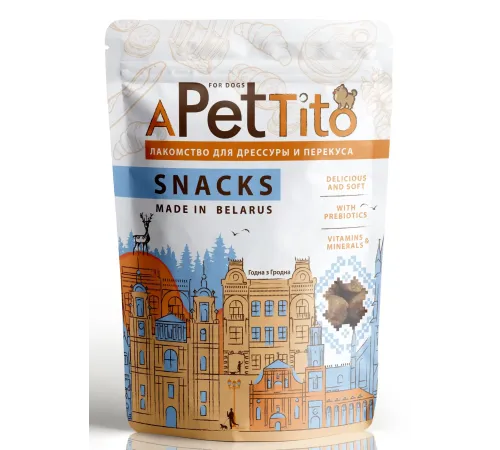 Pet's Brunch Лакомство для собак APetTito, 90 г