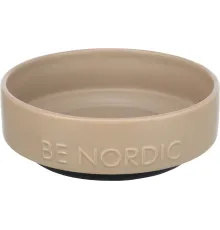 Trixie Миска для собак BE NORDIC, бежевая, 0,5 л