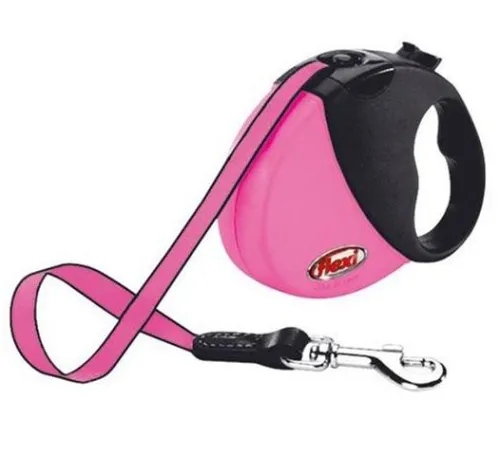 Поводок-рулетка Flexi Comfort Compact XS лента 3 м, розовый
