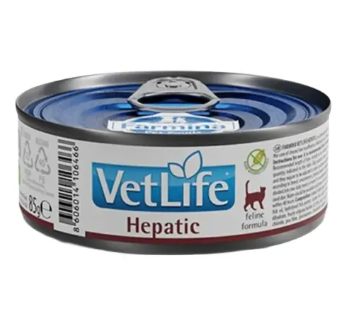 Farmina Vet Life Natural Diet Cat Hepatic, 85 г