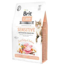 Brit Care Cat GF Sensitive Healthy Digestion & Delicate Taste (Индейка, лосось) 7 кг