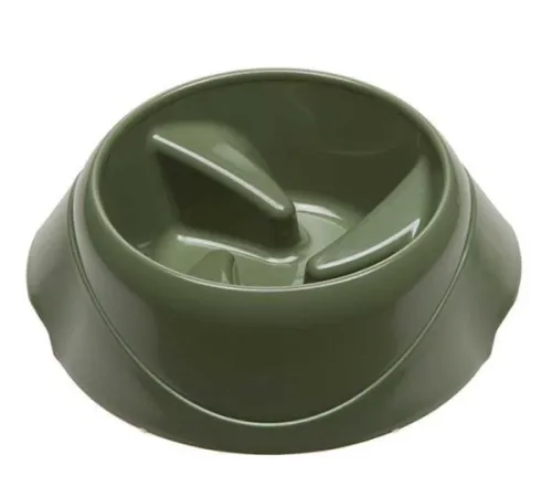Ferplast Миска для животных Magnus Slow, хаки, 1 л