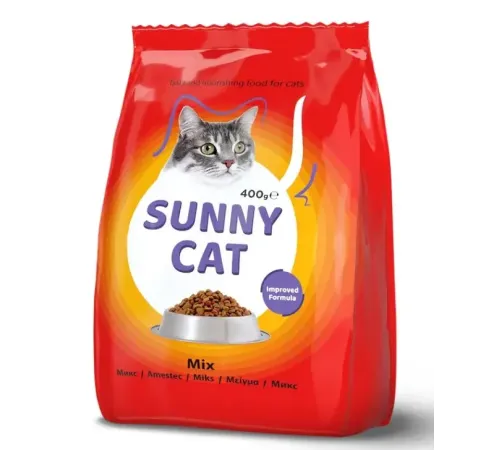 Sunny Cat Mix (Курица и печень), 400 г