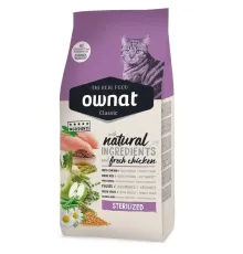 OWNAT Classic Sterilized Cat (Курица), 15 кг