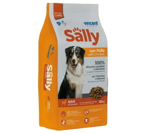 Vincent Sally Adult Dog (Курица), 10 кг