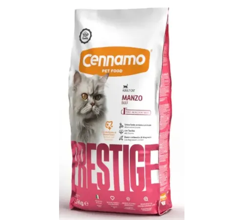 Cennamo Prestige Adult Cat Maintenance (Говядина), 1,5 кг