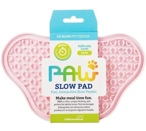 PetDreamHouse Коврик лизательный PAW Lick Pad, розовый