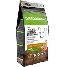 ProBalance Dog Delicate Digestion (Курица с гречкой), 15 кг