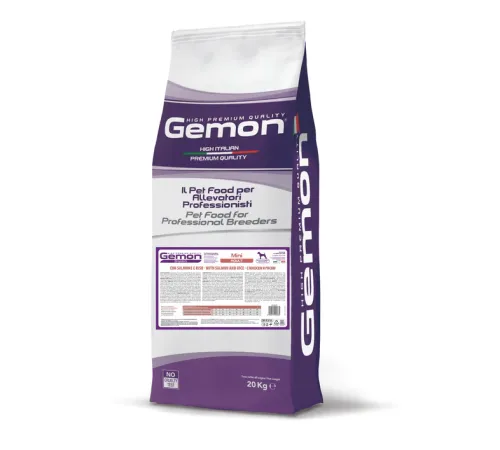 Gemon Dog Mini Adult (Лосось, рис) 3 кг