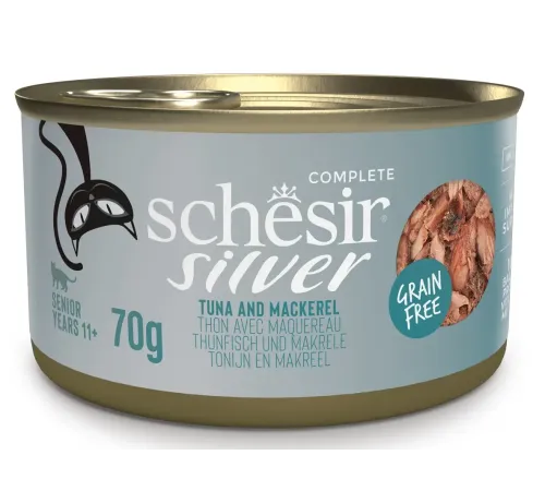 Schesir Silver (Тунец, скумбрия), 70 г