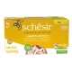Schesir C&B Adult Cat Box (Тунец и курица в желе), 50 г х 6 шт