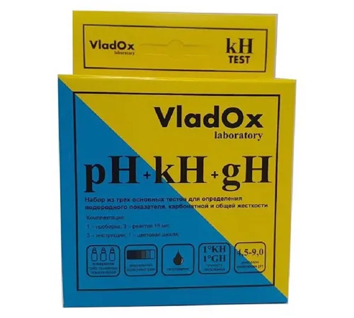 VladOx pH+gh+kh тесты, 1 уп