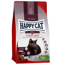 Happy Cat Sterilised Voralpen-Rind (Баварская говядина) 4 кг