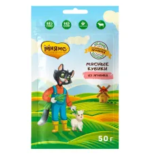 Мнямс Мясные кубики из ягненка для кошек (Фермерская Ярмарка), 50 г