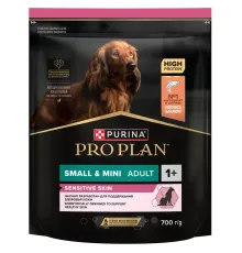 Pro Plan Small & Mini Adult Sensitive Skin (Лосось), 700 г