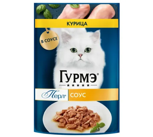 Гурмэ Перл Нежное филе с курицей в соусе, 75 г