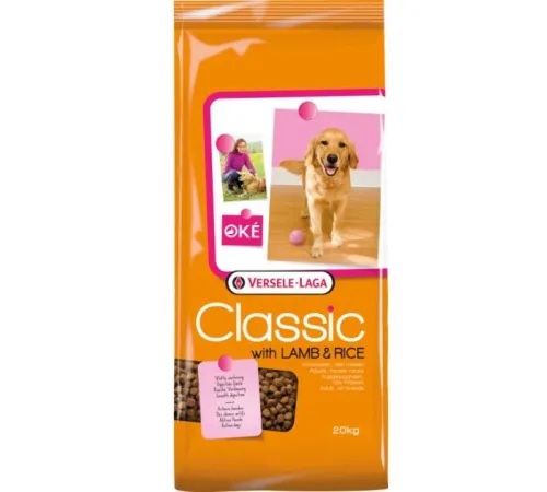 Versele-Laga OKE Dog Classic (Ягненок и рис), 20 кг