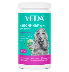 VEDA Фитомины Форте для шерсти собакам, 200 таб