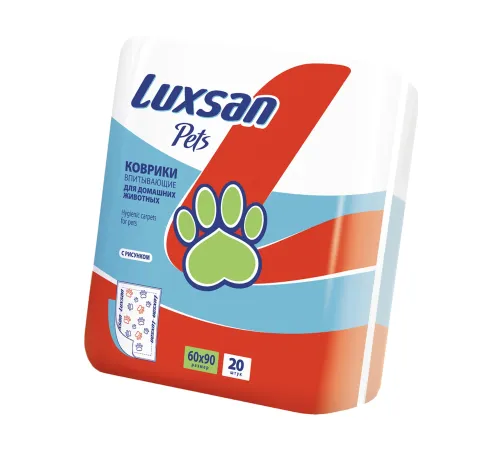Luxsan Premium Коврики (пеленки), 60х90 см, 20 шт/уп