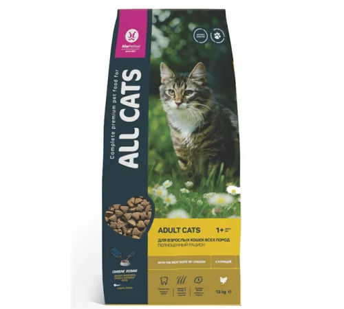 All Cats для взрослых кошек (Курица), 350 г