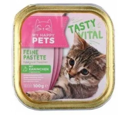 My happy Pets for Cat Кролик 100 г