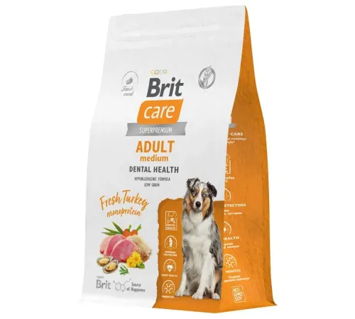 Брит Кеа Dog Adult Medium Sterilised (Индейка), 3 кг