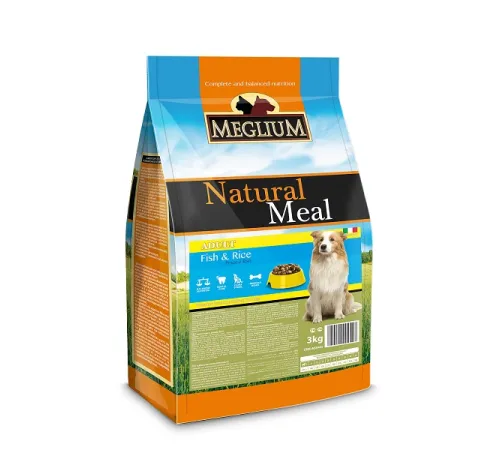 Meglium Dog Adult (Рыба и рис), 2,5 кг