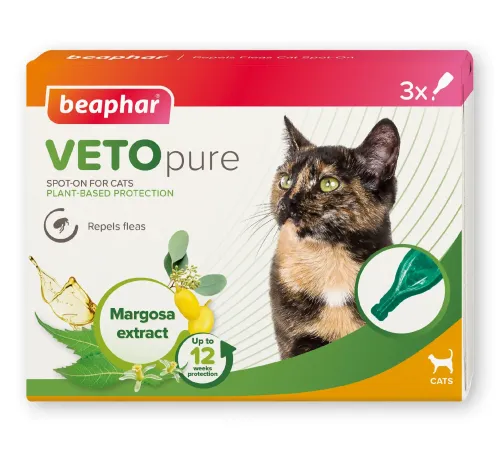 Beaphar VETOpure Spot-On Cat, (1 пипетка)