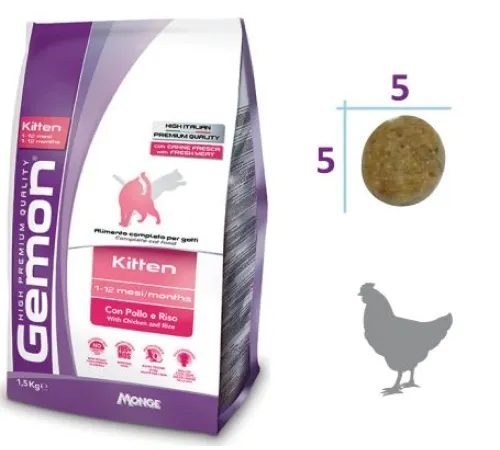 Gemon Cat Kitten PFB 34/15 0,4 кг