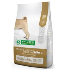Nature's Protection Weight Control Sterilised (Криль), 12 кг