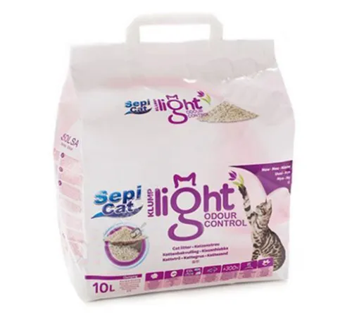 Наполнитель ультракомкующийся Sepicat Klump Light Ultra Odour Control, 10 л