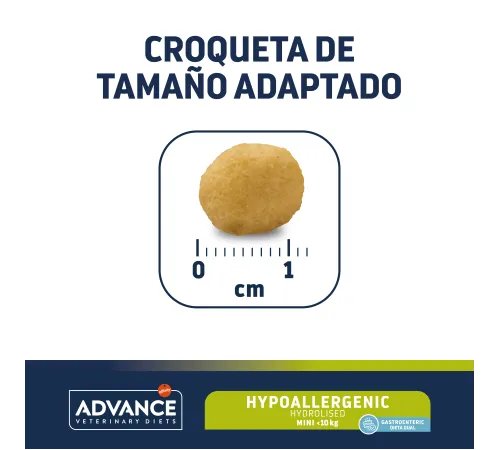 Advance Dog VetDiet Hypoallergenic Mini, 1 кг
